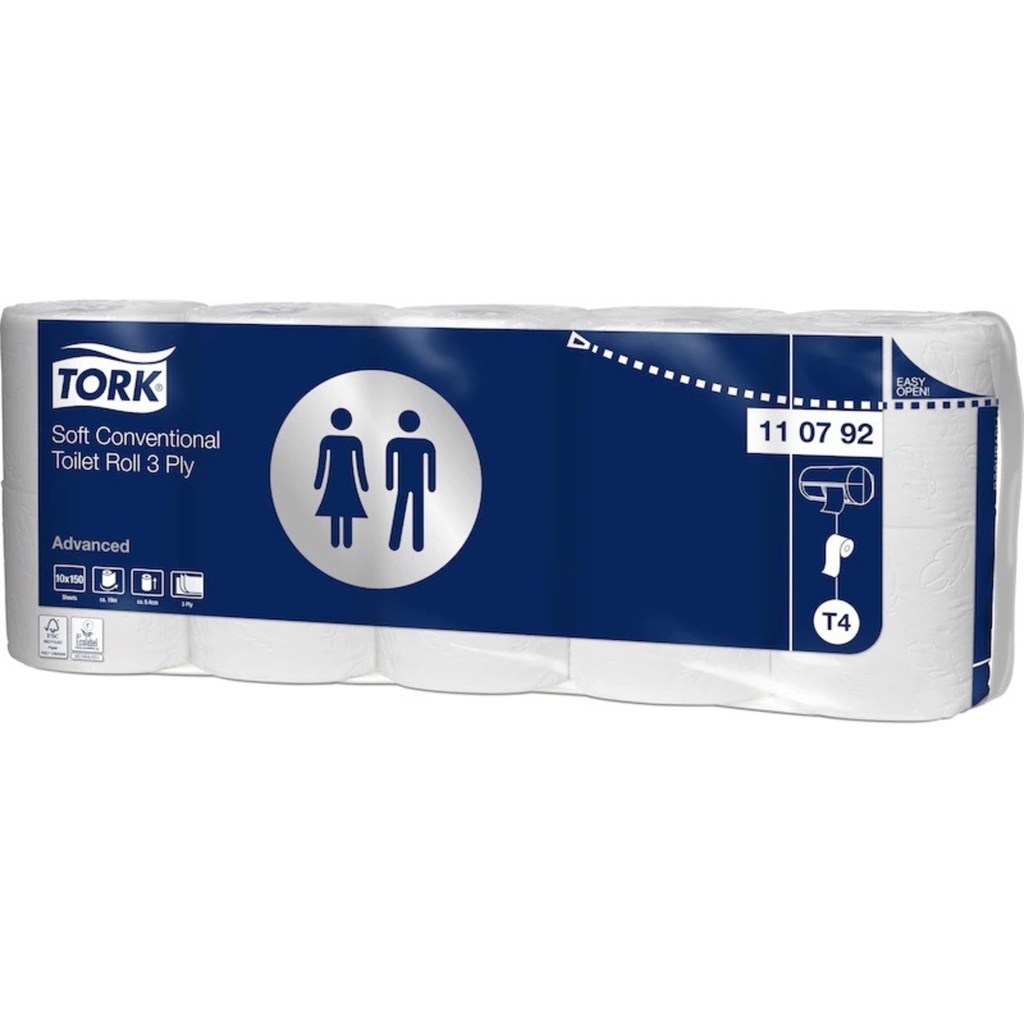 TORK PREMIUM TOILET ROLL (10ROL) #110792
