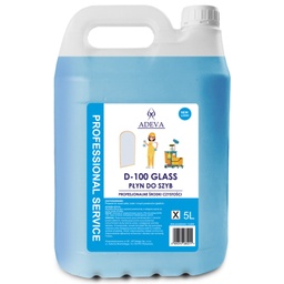 [9807] ADEVA D-100 GLASS 5L - PREPARAT DO MYCIA POWIERZCHNI SZKLANYCH 5L
